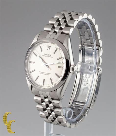 rolex oyster perpetual watchbands|Rolex Oyster stainless steel band.